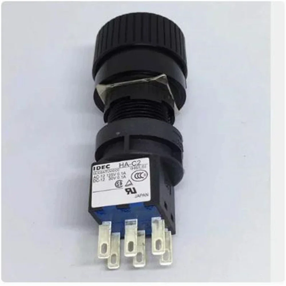1PCS HA-C2 Round Switch Button Switch HA1R-2C2B 2026 Years