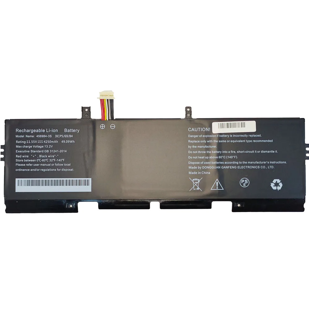 456984-3S 635984-3S 11.55V 49.09Wh 4250mAh Laptop Battery For Hasee Elegance X4-2021 a5h X4-2020G1 Series