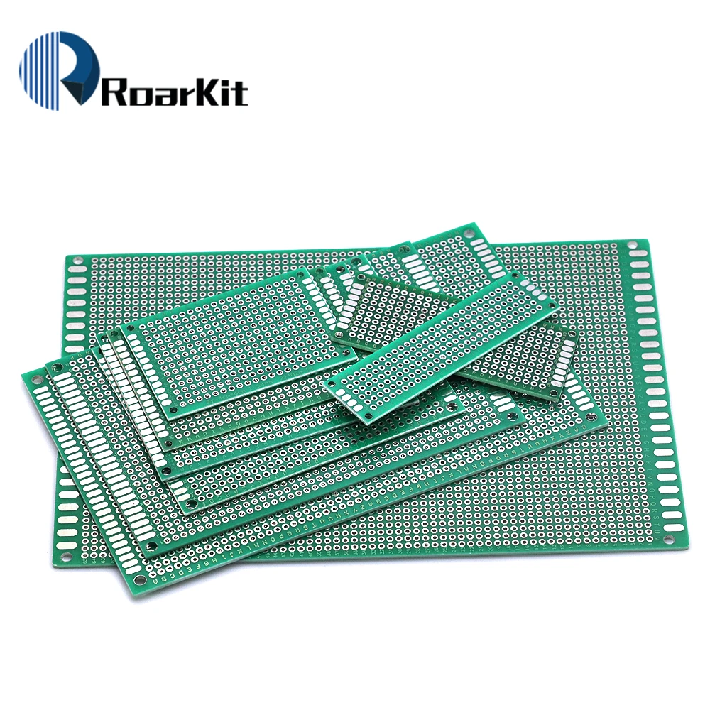 1/5/10PCS 2x8 3x7 4x6 5x7 6x8 7x9 8x12 9x15 12X18 cm Double Side Prototype Diy Universal Printed Circuit PCB Board Protoboard