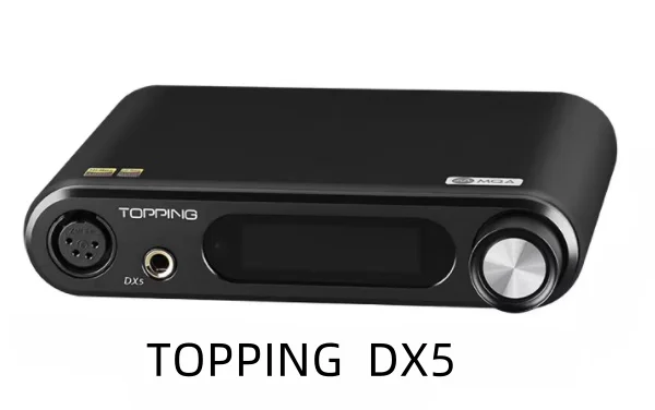 TOPPING-amplificador de auriculares DX5, dispositivo todo en uno con chip de decodificación, HiFi fever, Bluetooth, duro