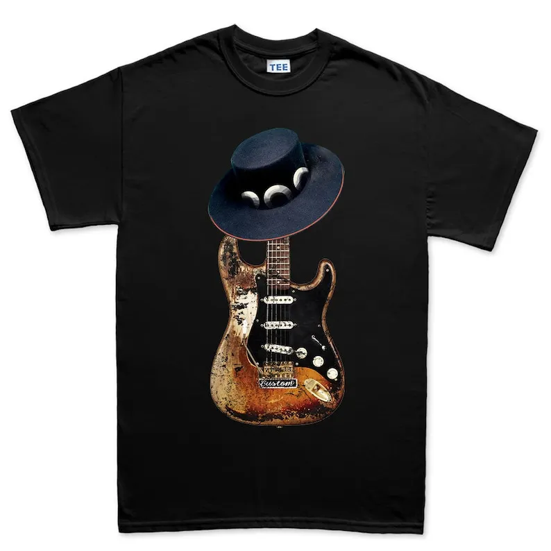 Stevie Ray Shirt, Number One Guitar Shirt, SRV Tribute Tshirt, 1959 American Standard Guitar, Blues Music T shirt