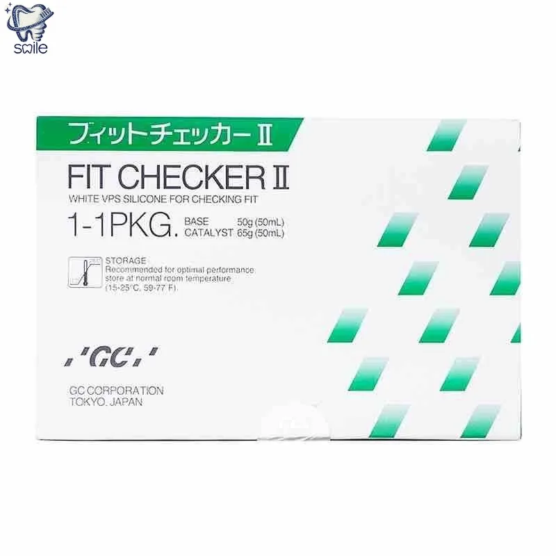 GC FIT CHECKER II Dental VPS Silicone Fit Check Indicator Base Detecting Denture Crown Bridge High Pressure Points Oral Tools