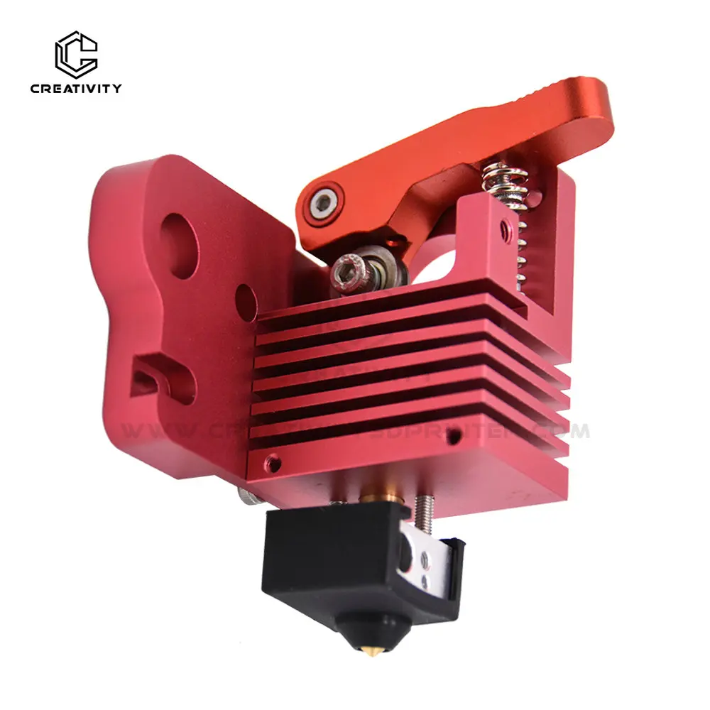 Creativity All Metal Direct Extruder kit  MK8 Hotend Special Heat break Easy Feeding Upgrade kit for Ender 3 Ender-3V2 CR-10