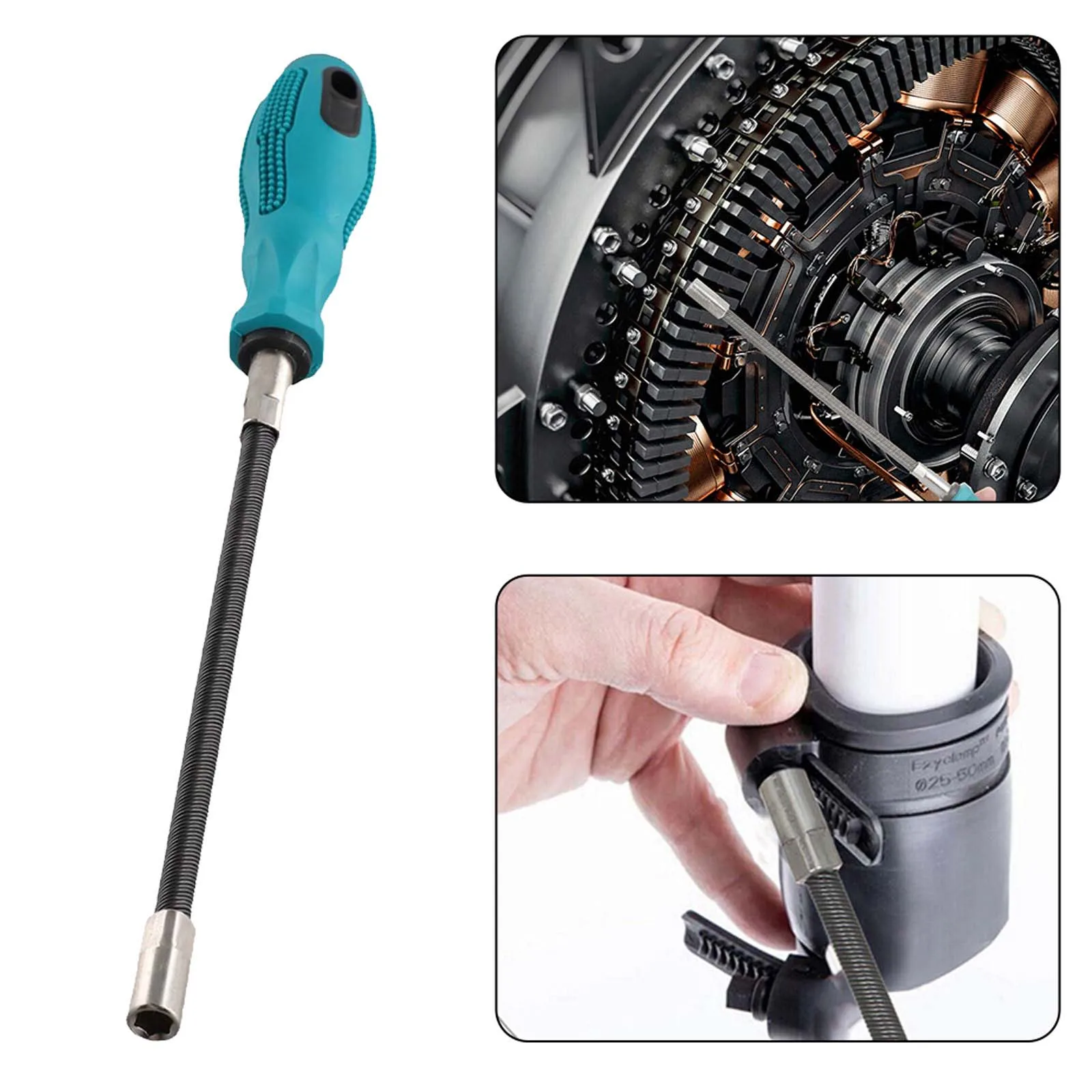 

High Quality Hot Sale Hose Clamp Driver Driver 7mm Metric Nut Driver Car Accessories Flexible Hose Clamp Driver