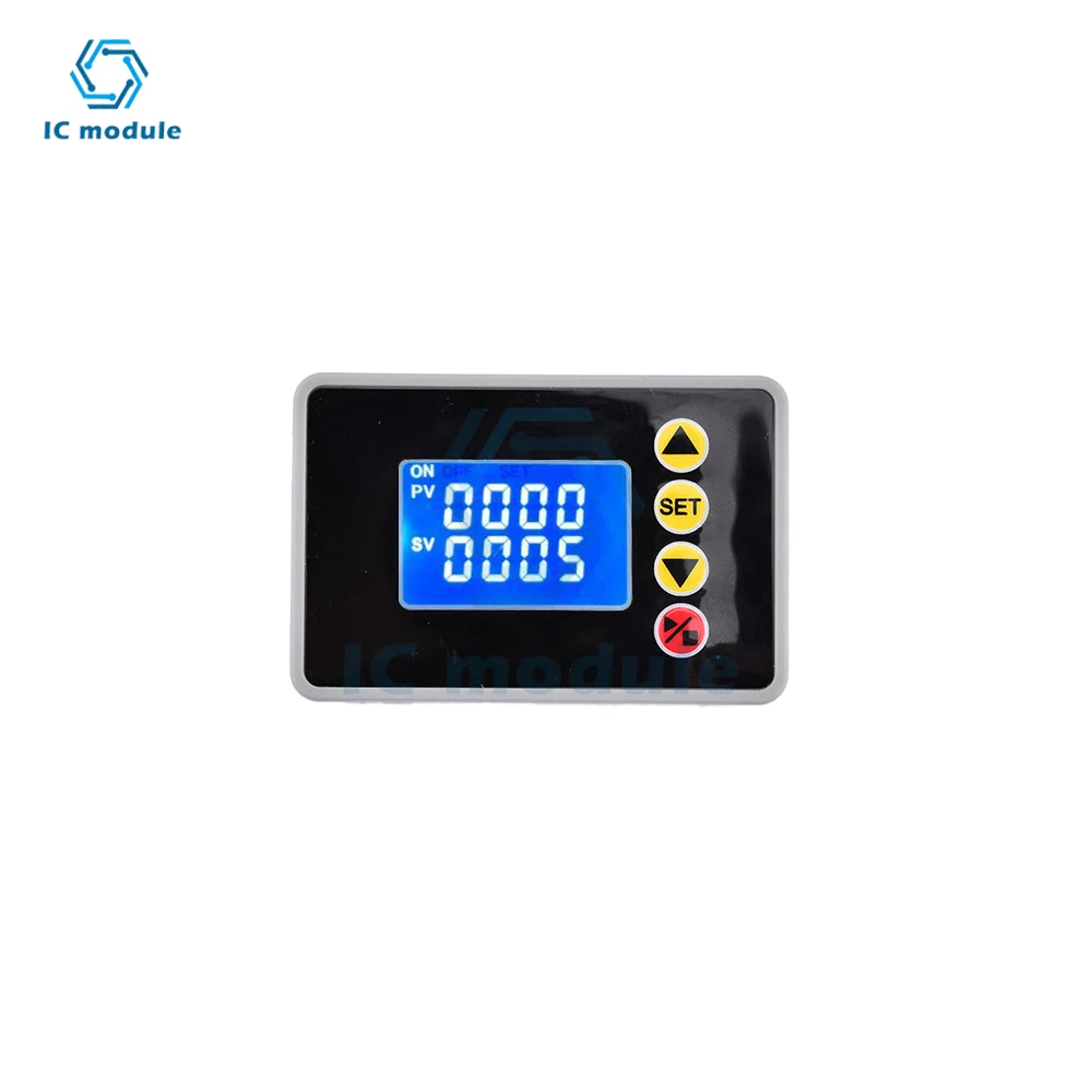 DM-1.37 inch LCD Display Microcomputer Time Controller Digital Time Delay RelayAC110-220V Delay Timer Relay