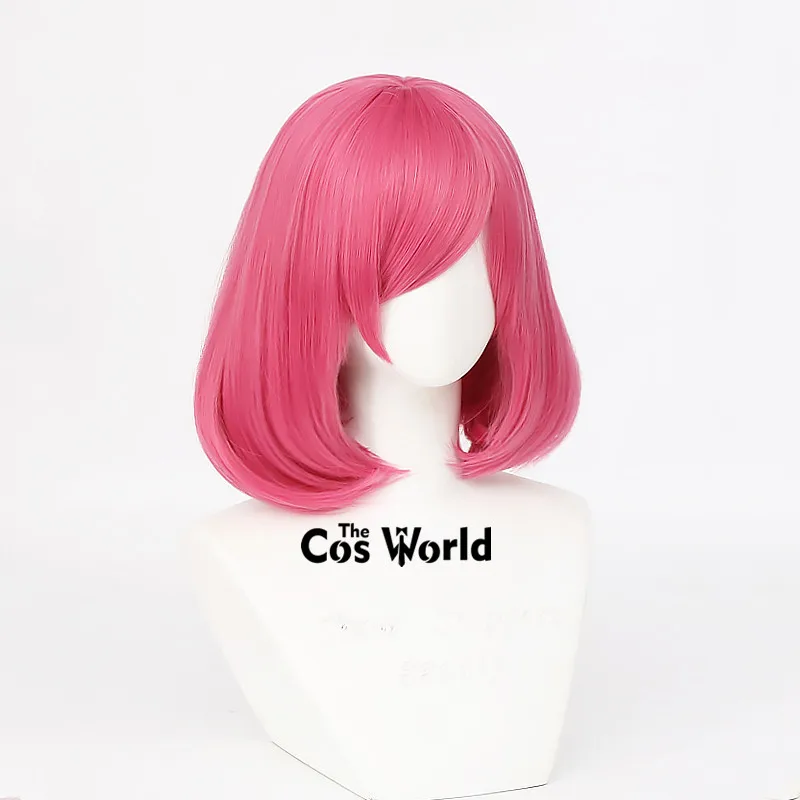 LOL Cafe Cutie Annie Hastur 40cm Straight Games Cosplay Wigs Fiber Heat Resistant Synthetic Hair + Wig Cap - Image 4