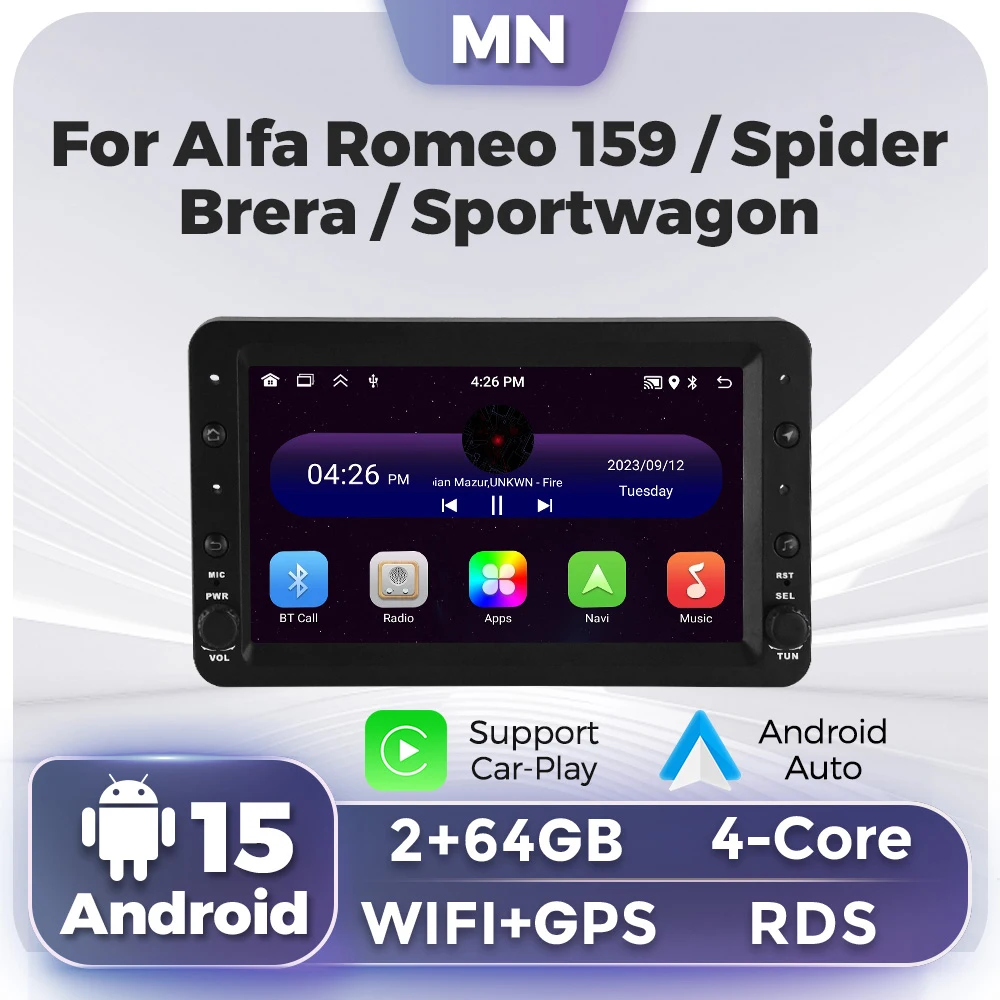 Android 15 Car Radi…