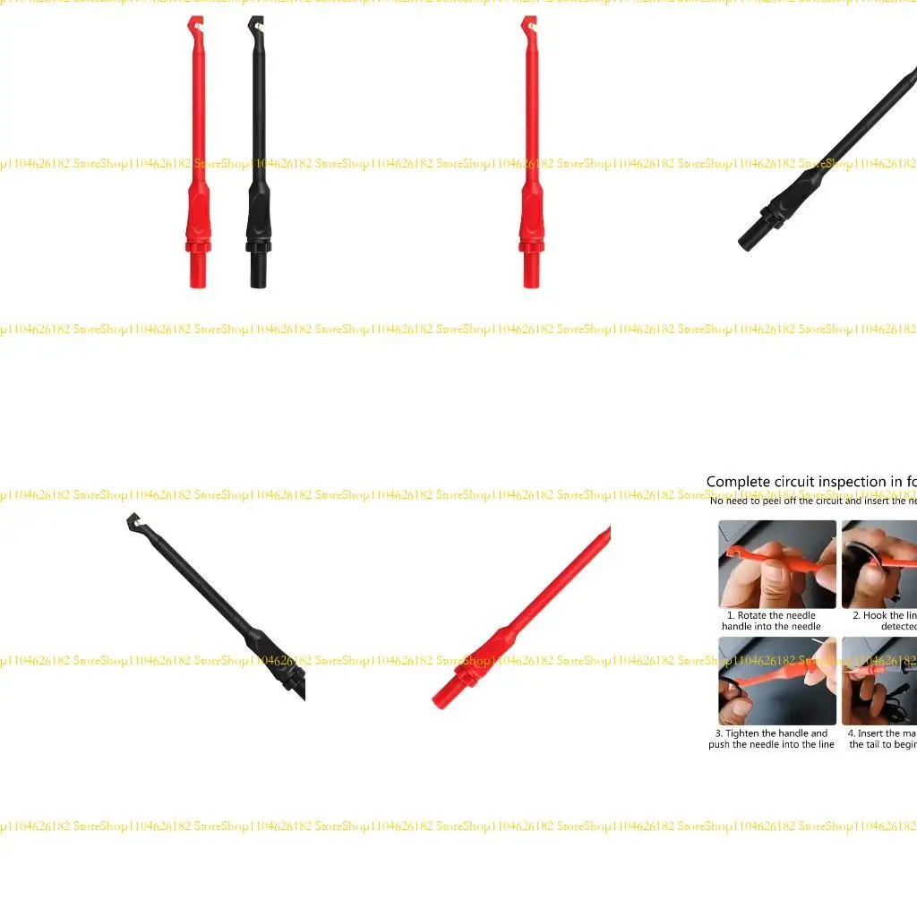 

Q2Q4 Puncture Probe Wire Piercing Test Clip Automotive Repairing Multimeter Test