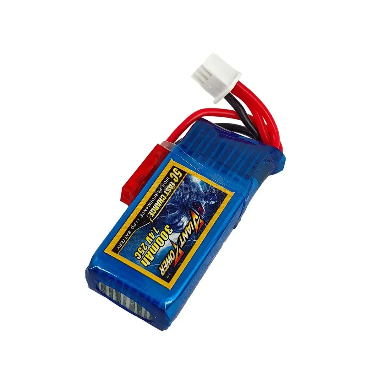 7.4V 2S 300mAh 25C LiPo Battery JST plug for Micro RC Airplane Helicopter Quad Copter Drone