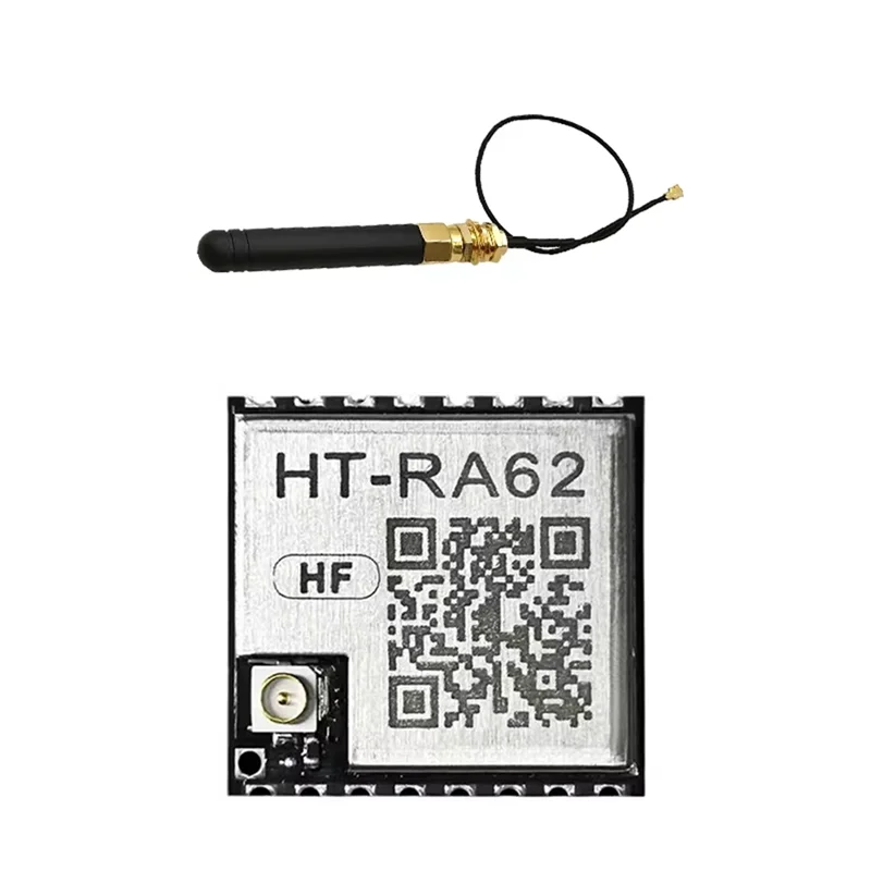 AA60-Lorawan SX1262 HT-RA62 Module Featuring Antenna For 863-928Mhz, Ideal For Secondary Development
