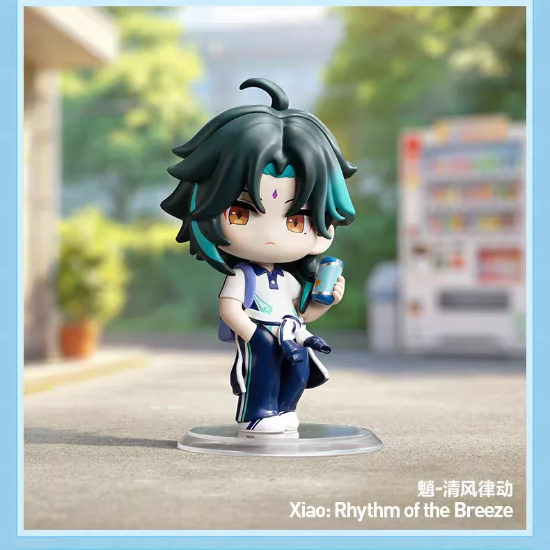 Neue Bestseller Original Popmart Genshin Impact Frohes Neues Jahr Q-Serie Handgefertigte Überraschungs-Blindbox Dekoration Sammlerstücke Geschenke