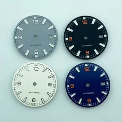 NEITON 31mm sterile watch dial luminous fit NH35 NH34 NH36 movement