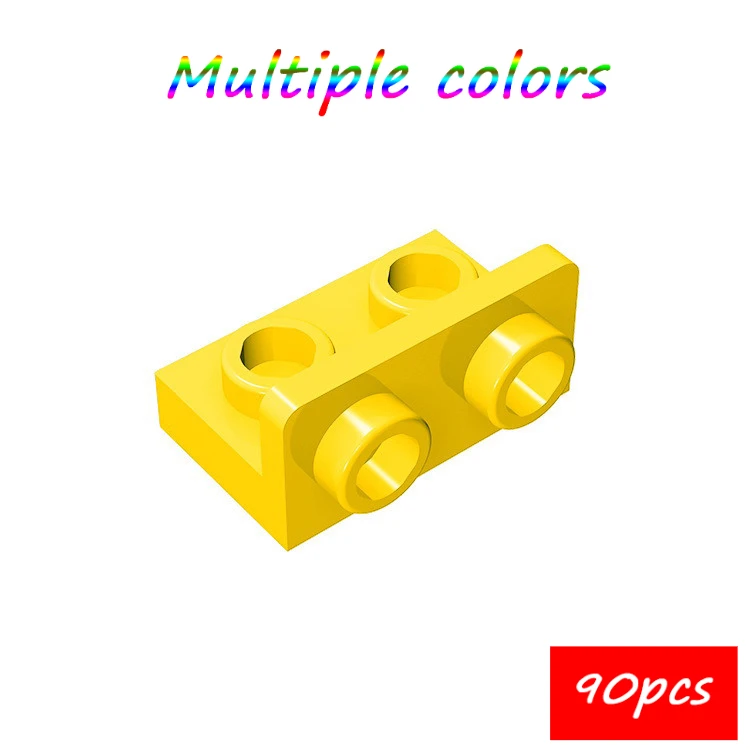 MOC 90PCS 99780 1x2-1x2 Reverse Bracket Component Building Blocks Idea Bricks Particle Puzzle DIY Toy Children Birthday Kid Gift