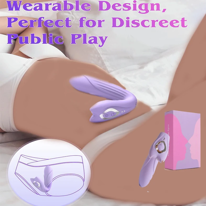 

10 Vibration Mode Wearable Vibrator for Women Wireless Control Clitoris Sucker Stimulator Adult Masturbation Sex Toys Products