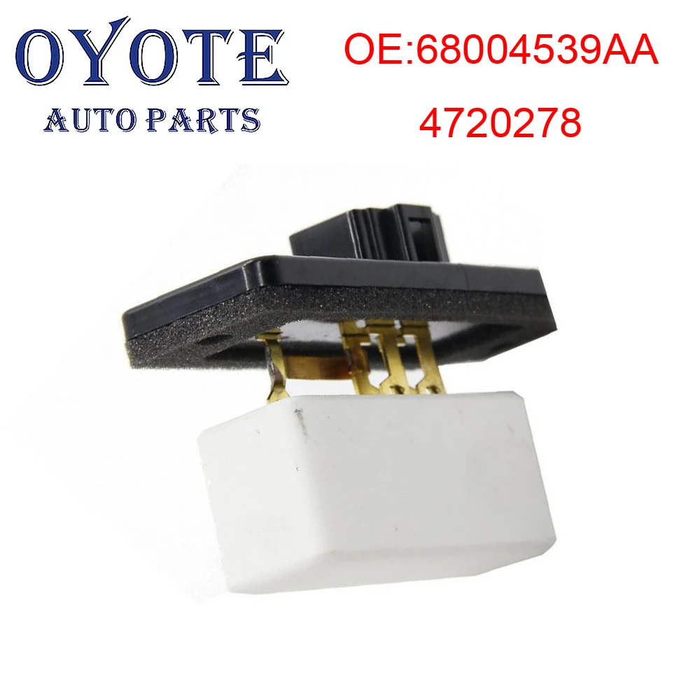 

OYOTE 68004539 АА 4720278 Резистор двигателя вентилятора отопителя для Dodge Ram 1500 2500 3500 Jeep Transit Connect 1994-2008 гг.