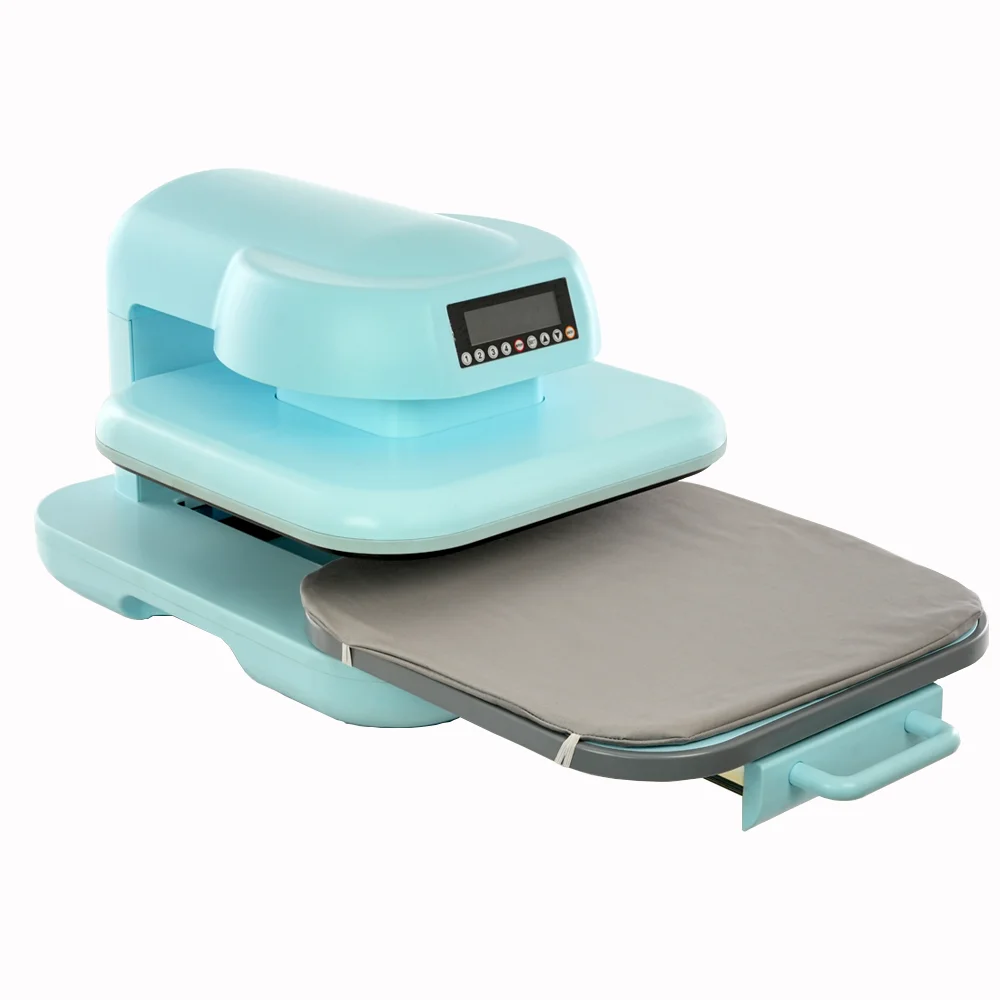 Factory Direct Sale Cheap 15X15 Automatic Mem Women Mini Heat Press Machine T-shirt Printing