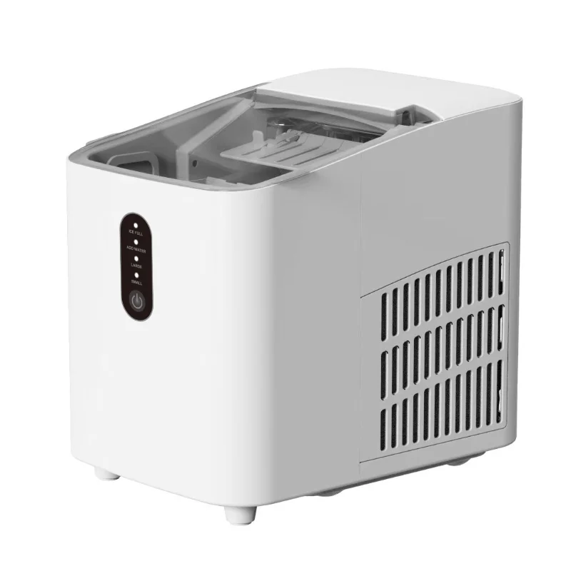 Automatic Small Pellet High Efficiency Ice Maker Bullet Ice Maker Portable Ice Cube Makers Electric Steel Movable Compact