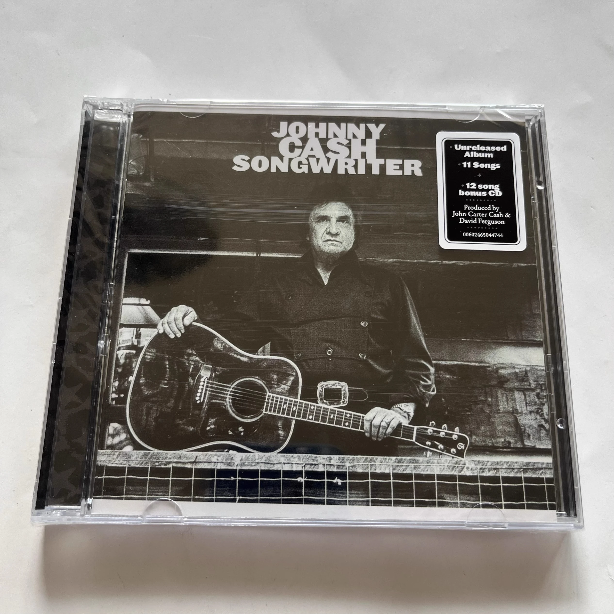 Country Johnny Cash Music CD Songwriter Album 2pcs Music Record Cosplay Walkman Car Soundtracks Box Party Music Collection Gifts