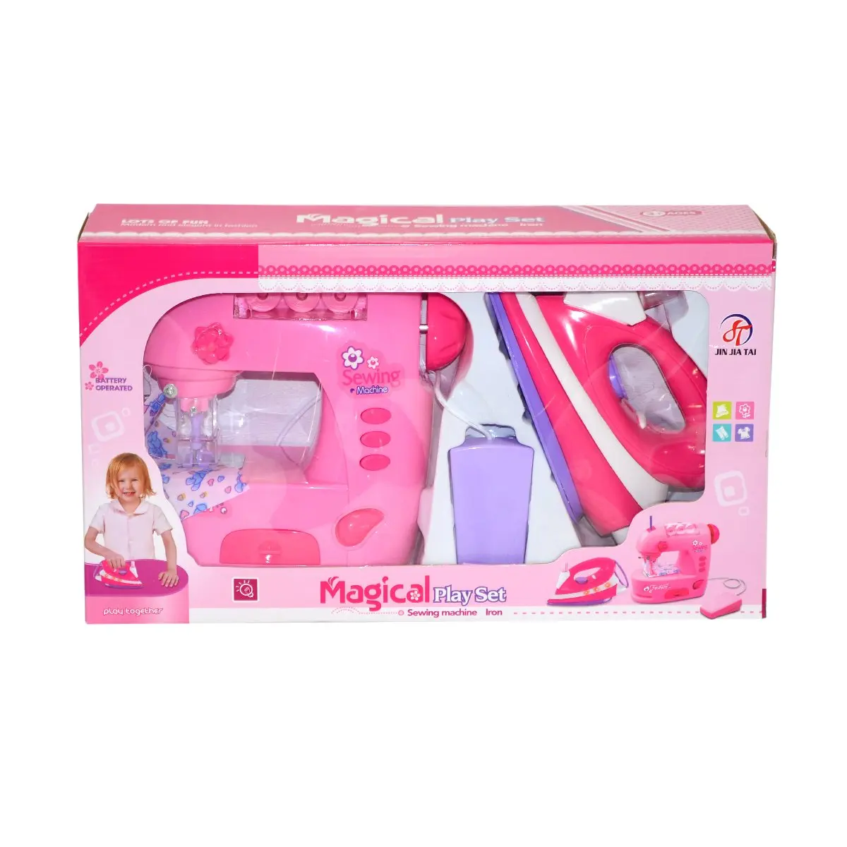 00752C Mega, ironing and sewing machine, + 3 years old