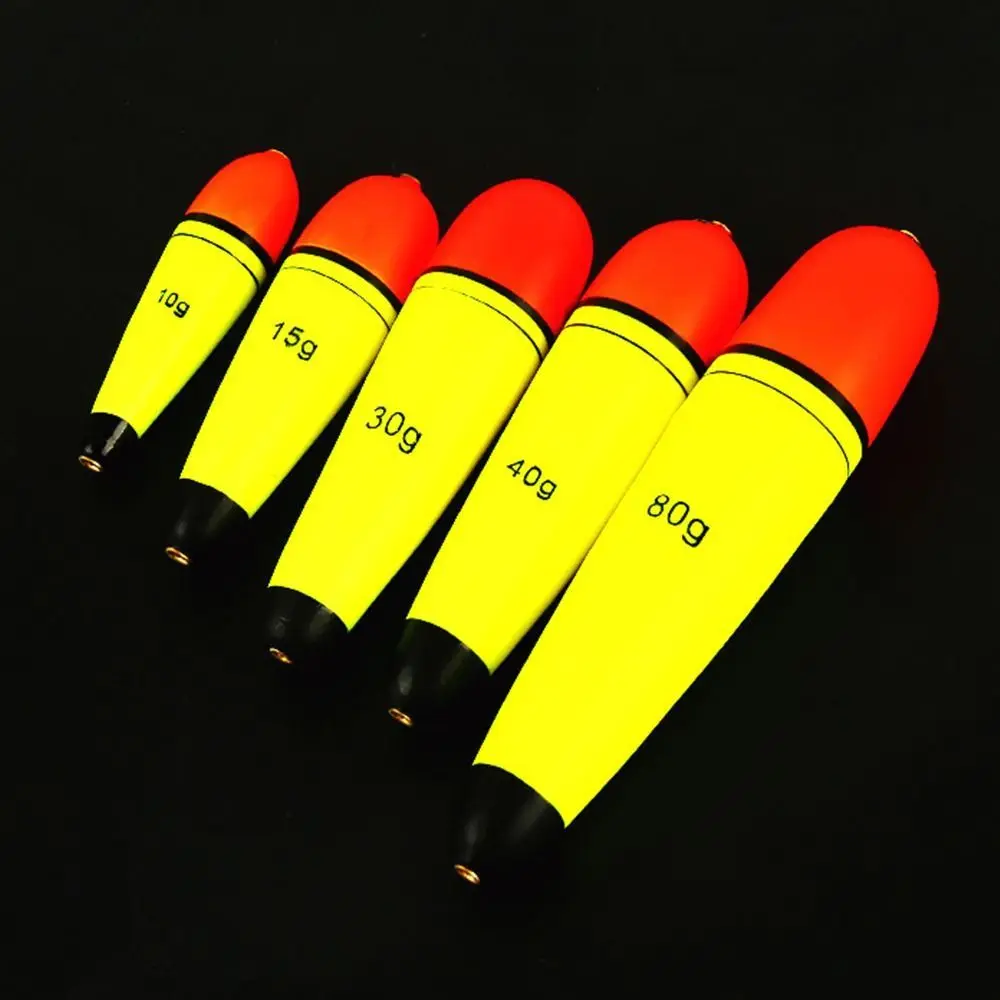 5Pcs New EVA Fishing Float For Beach Fishing Rockfishing Non Water-absorption Far Casting Durale Fishing Float