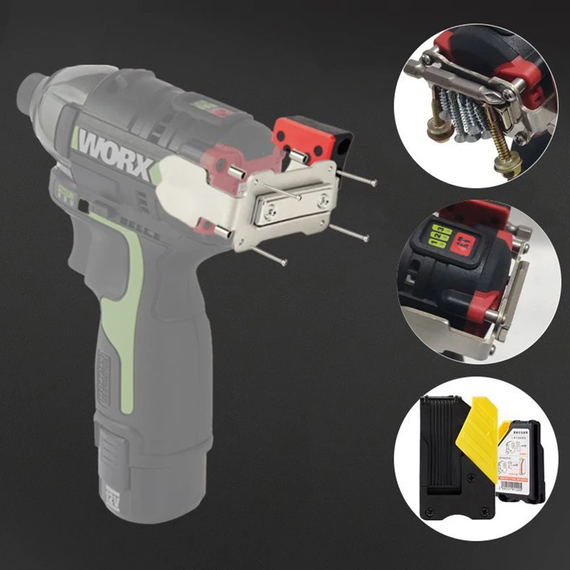 Imagem -02 - Kit de Modificação Broca Elétrica Portátil Cintura Fivela Acessórios Expansão Especial Suspensão Rápida Wu132 132x 129 130x 131x