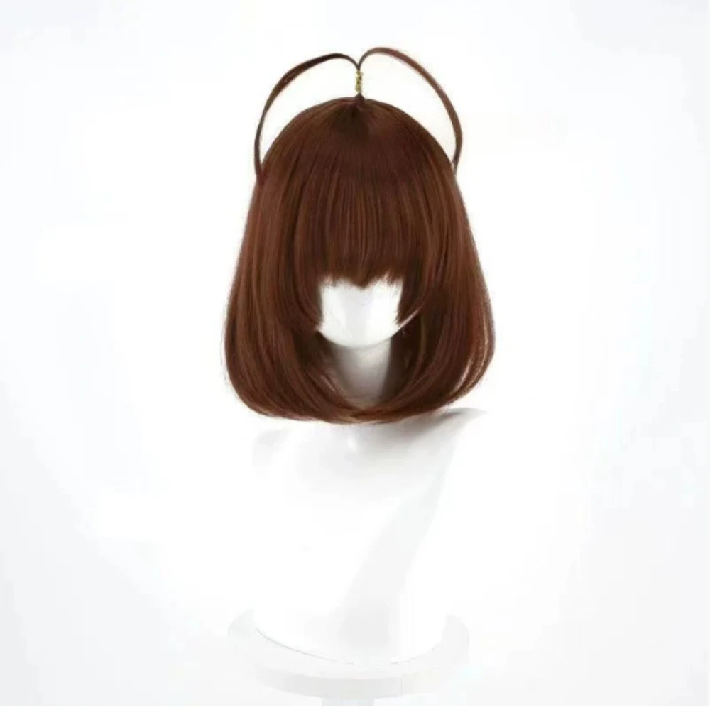 วิกผมคอสเพลย์ตัวละครฟุรุคาวะ มิซึกิ นางิสะ วิกผมบ๊อบใยสังเคราะห์แบบเต็มหน้า สีน้ำตาลเข้ม นางิสะ