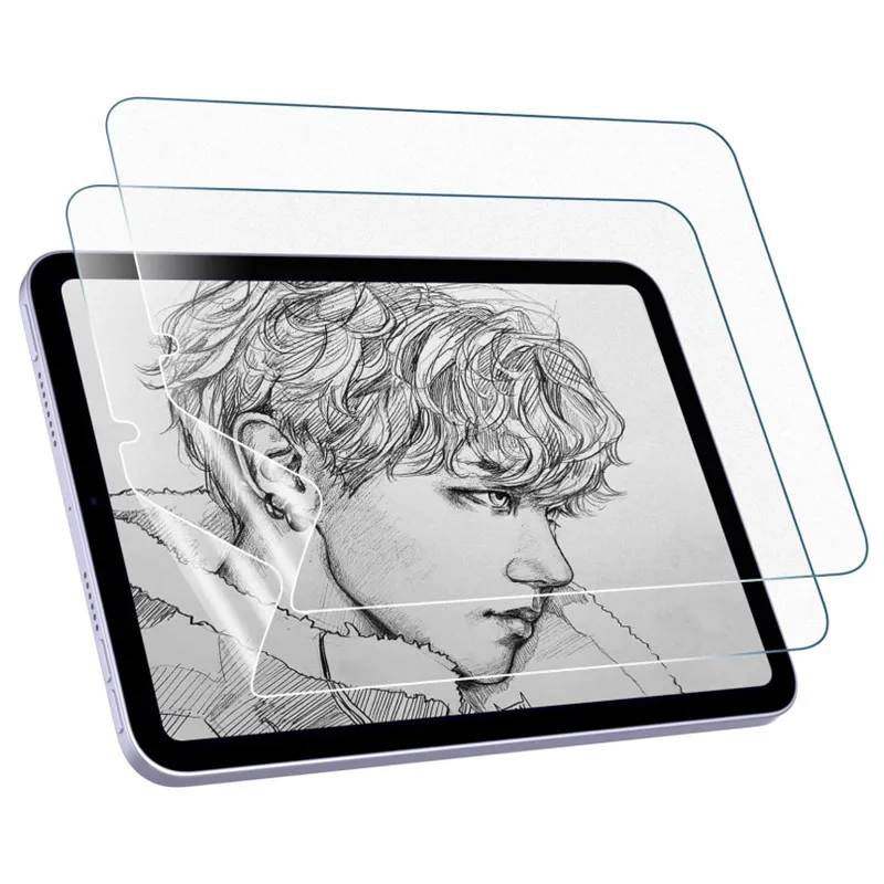 

2Pcs Matte PET Screen Protector for iPad Mini 7 A17 Pro 2024 Mini 6 2021 8.3 Inch Paper Feel Anti Glare Writing Drawing Sketch