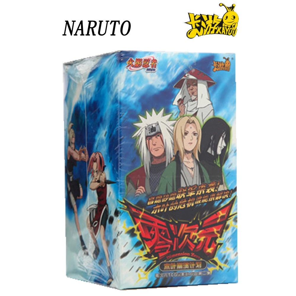 Kayou Wholesale Naruto Cards Collection for Children Youth Comics Limited Exquisite Multiple Types Cards Hobbies Friends Gifts