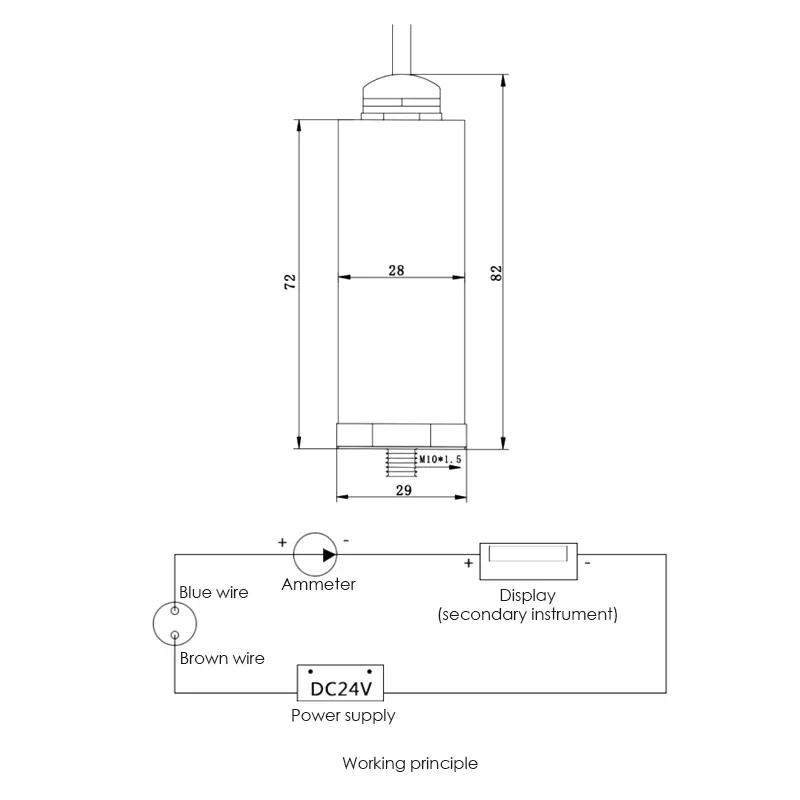 Fabricación al por mayor de sensores de vibración digitales piezoeléctricos con aprobación CE con sensor de monitoreo de vibración de motor industrial RS485