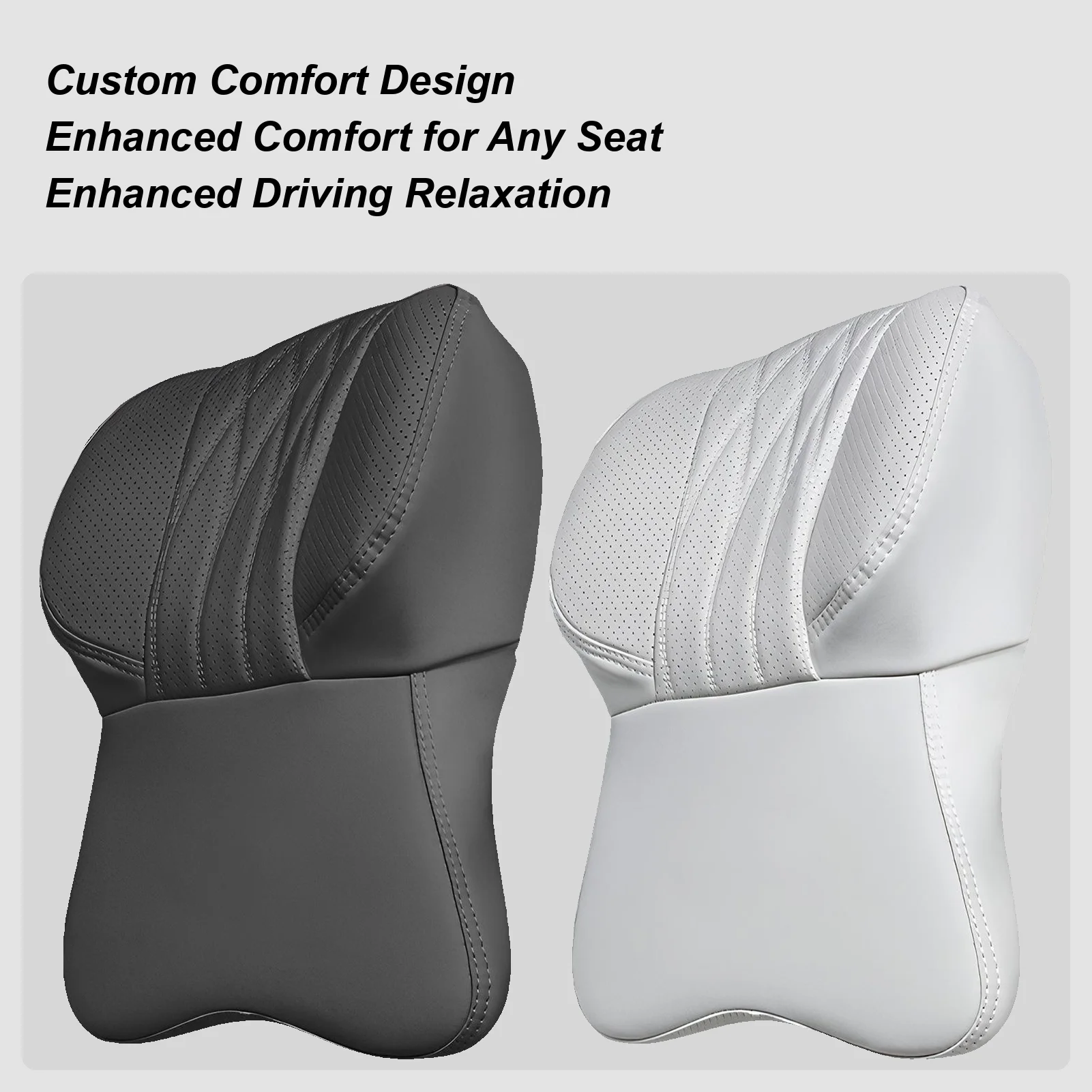 

Car Neck Pillow Adjustable Ergonomic Memory Foam Cushion Car Seat Headrest Neck Support Pillow For Truck SUV RV Automotive