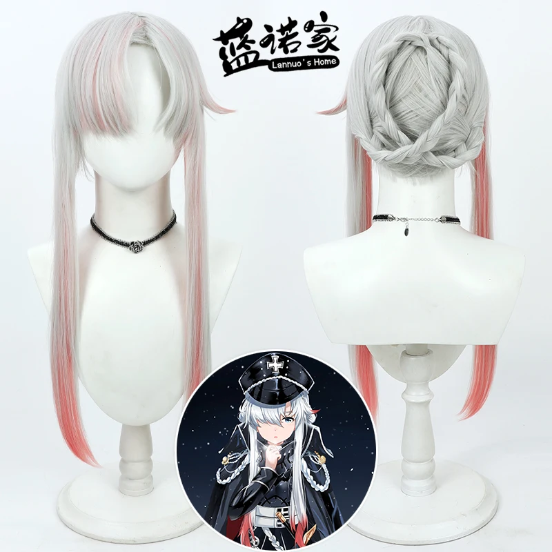 

Anime Azur Lane Azur Lane Cos Cosplay Wig Halloween Carnival Party Props Synthetic Hair Heat Resistant Fiber + Wig Cap
