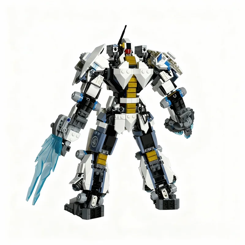 1049pcs MOC Legacy Zane S Titan Mech Modification Ninjago Model Building Blocks Toys Architecture Christmas Gift Kids Brick view 2