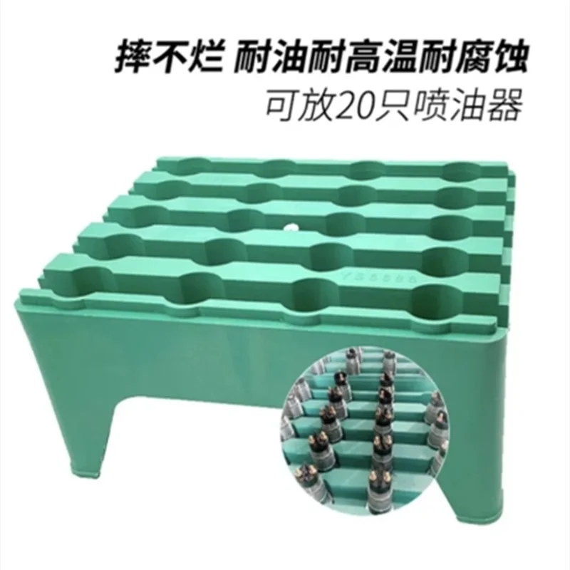 Diesel-Common-Rail-Injektor-Einsatzschale, Ablagefach, kann 20 Stück Einspritzdüsen halten