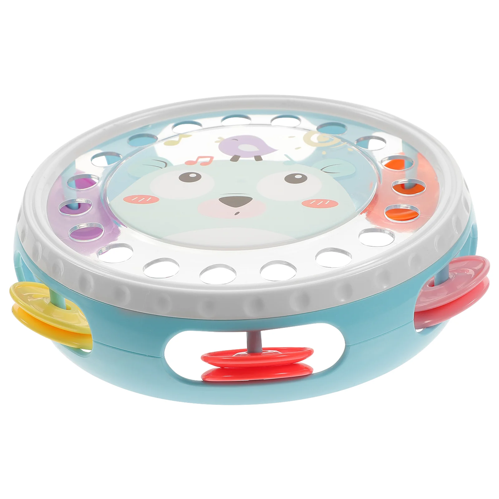 Children Clapping Tambourine Cute Tambourines Musical Instrument Kids Cheering Adorable Party Handheld