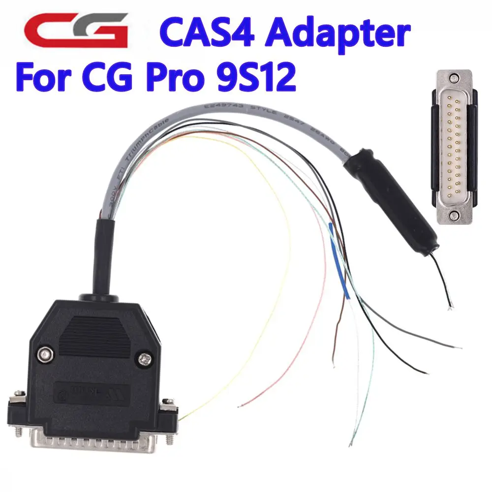 High Quality CAS4 Adapter for CG Pro 9S12  New DB25 Adapter For BMW CAS4-5M48H/1N35H No Need Remove Chip Without Demoulding