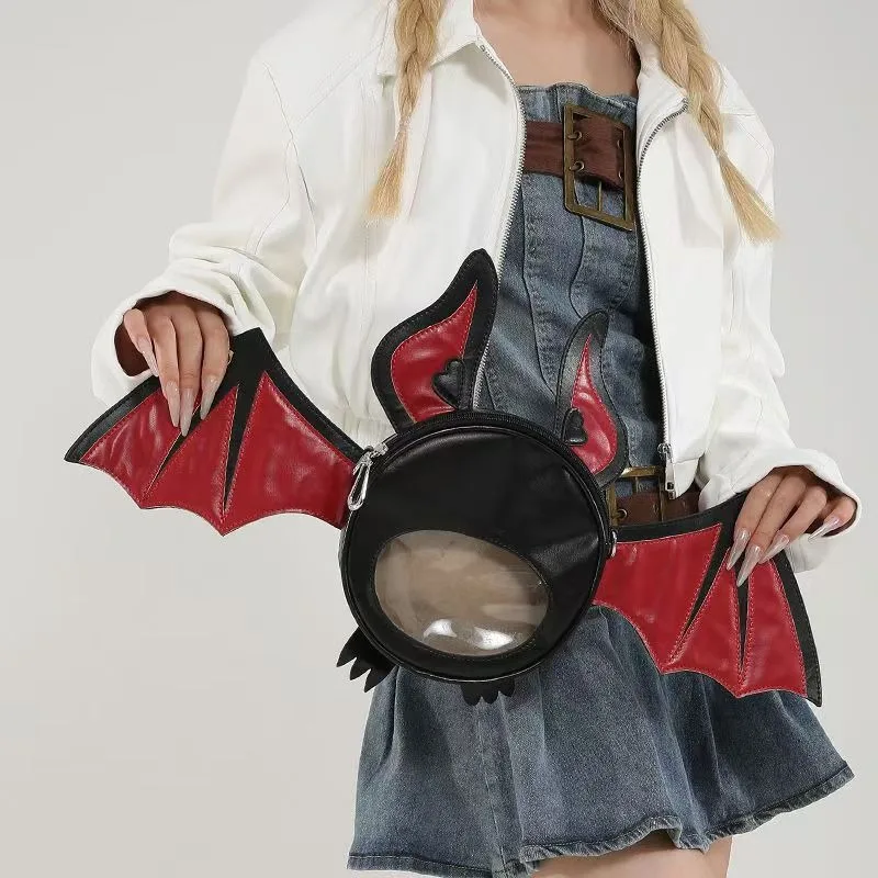 

Halloween Demon Bat Crossbody Bag for Women Shoulder Bags Retro Casual Purse and Handbags Designer Bag Bolsos De Mujer Сумка Sac