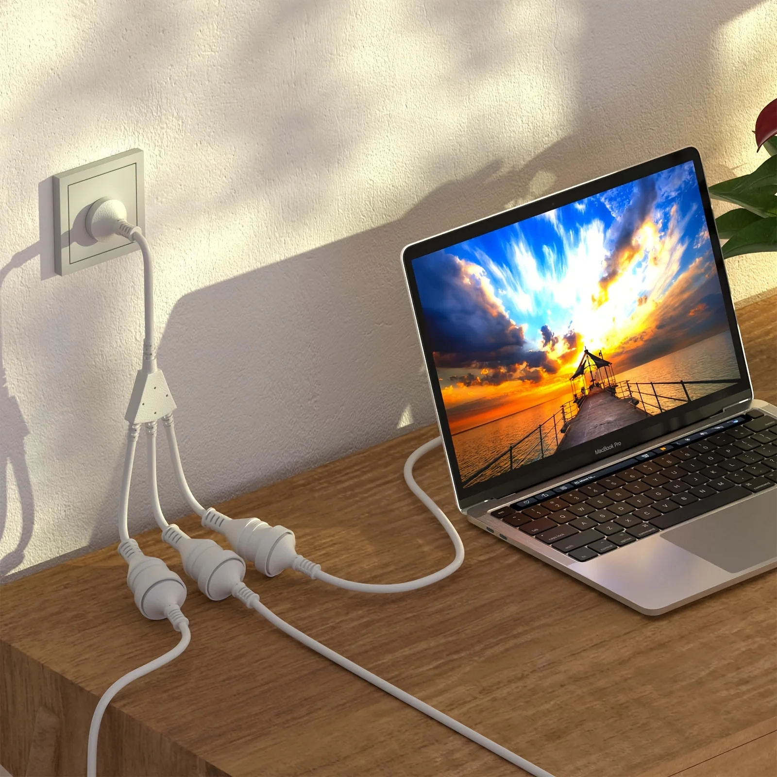 سلك تمديد 30 سم، زوج واحد من 3 سلك تمديد الطاقة، قابس 3 دبابيس، سلك تمديد مرن متين للمكتب المنزلي، 2500 وات، 250 فولت، 10 أمبير