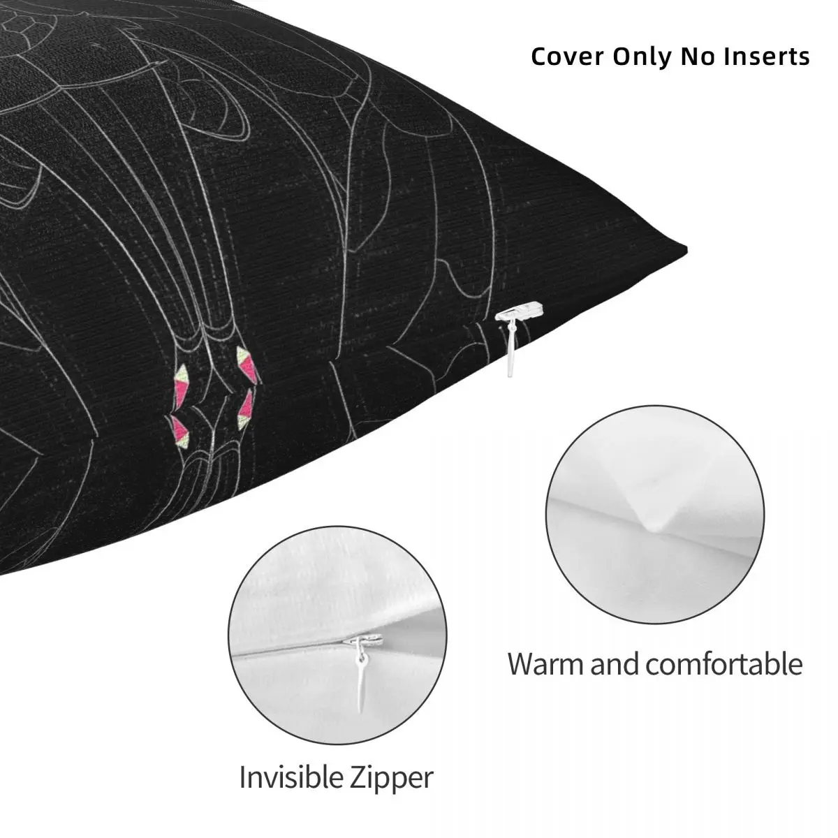 رمز غير منقول الزيز 3301 كيس وسادة مربع البوليستر الكتان المخملية نمط البريدي وسادة رمية مزخرفة كيس وسادة المنزل