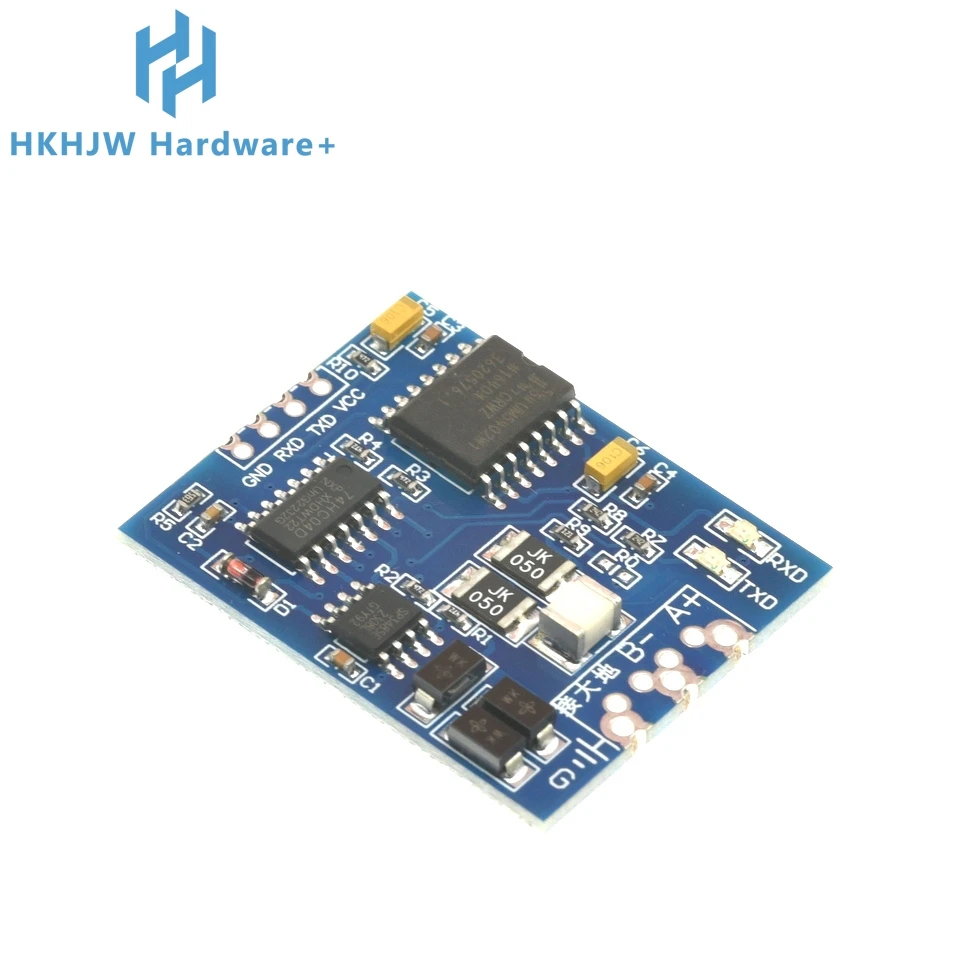 3.3v 5v ttl uartからrs485分離インターフェイスコンバーターモジュールシングルチップシリアルポートuart工業用