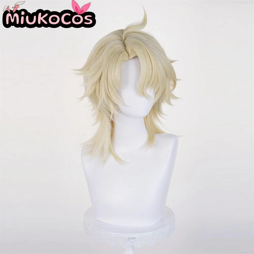 IN STOCK Varka Cosplay Wig MiukoCosplay Game Genshin Impact Cosplay