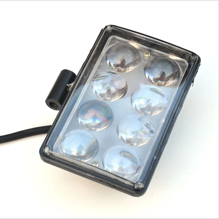 12V24V Universal 40W4 Inch LED Car Square Light Headlight Spot Light Truck Excavator with Added Headlights