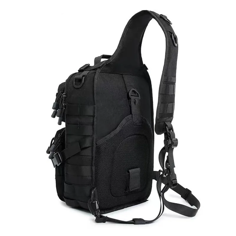 Outdoor Sports Camouflage Single Shoulder Bag Camping Hiking Storage Bag Men Women Tactical Crossbody Small Chest Bag