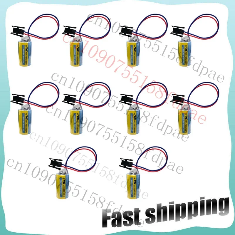 

Премиум 10X MR-BAT ER17330V/3,6V для Mitsubishi A6BAT ПЛК Батарея FANUC Система ЧПУ Мощность