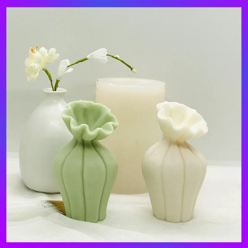 

Candle Mold Vase Mold Resin Mould Candle Silicone Mold Epoxy Resin Mold Candle Making Tools Plaster Mold Home Decor Gift 2024