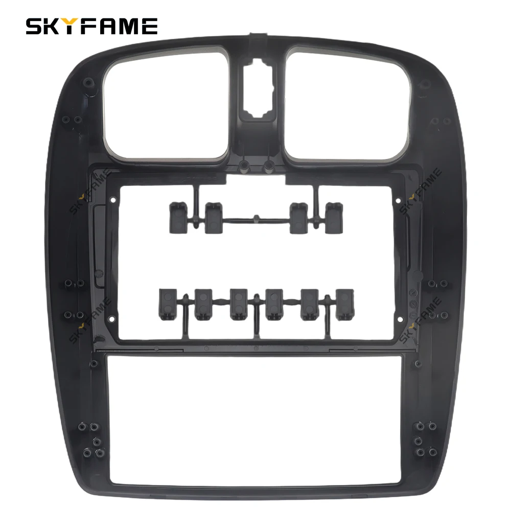 SKYFAME إطار السيارة فآسيا محول أندرويد راديو الصوت داش تركيب لوحة عدة لهيما بريماسي