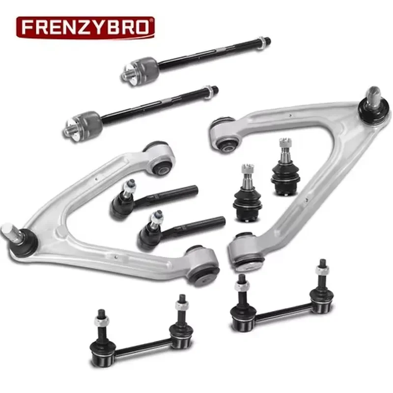 AP01 Frenzybro Front Upper Control Arm Lower Ball Joint 10PCS Suspension Kit New 1 Year Warranty Standard Size for 2006-2010