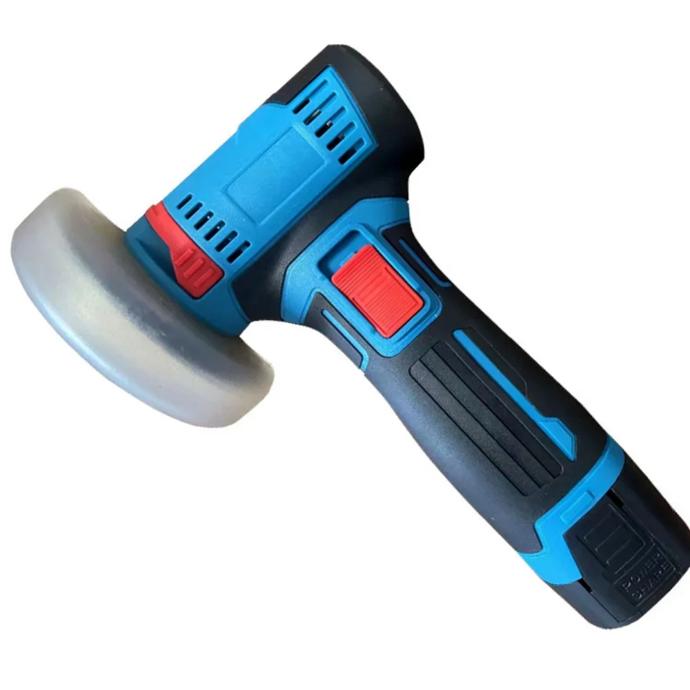 18V Mini Angle Grinder with Rechargeable Lithium Battery Cordless Polishing Machine Diamond Cutting with Accessories Power Tool