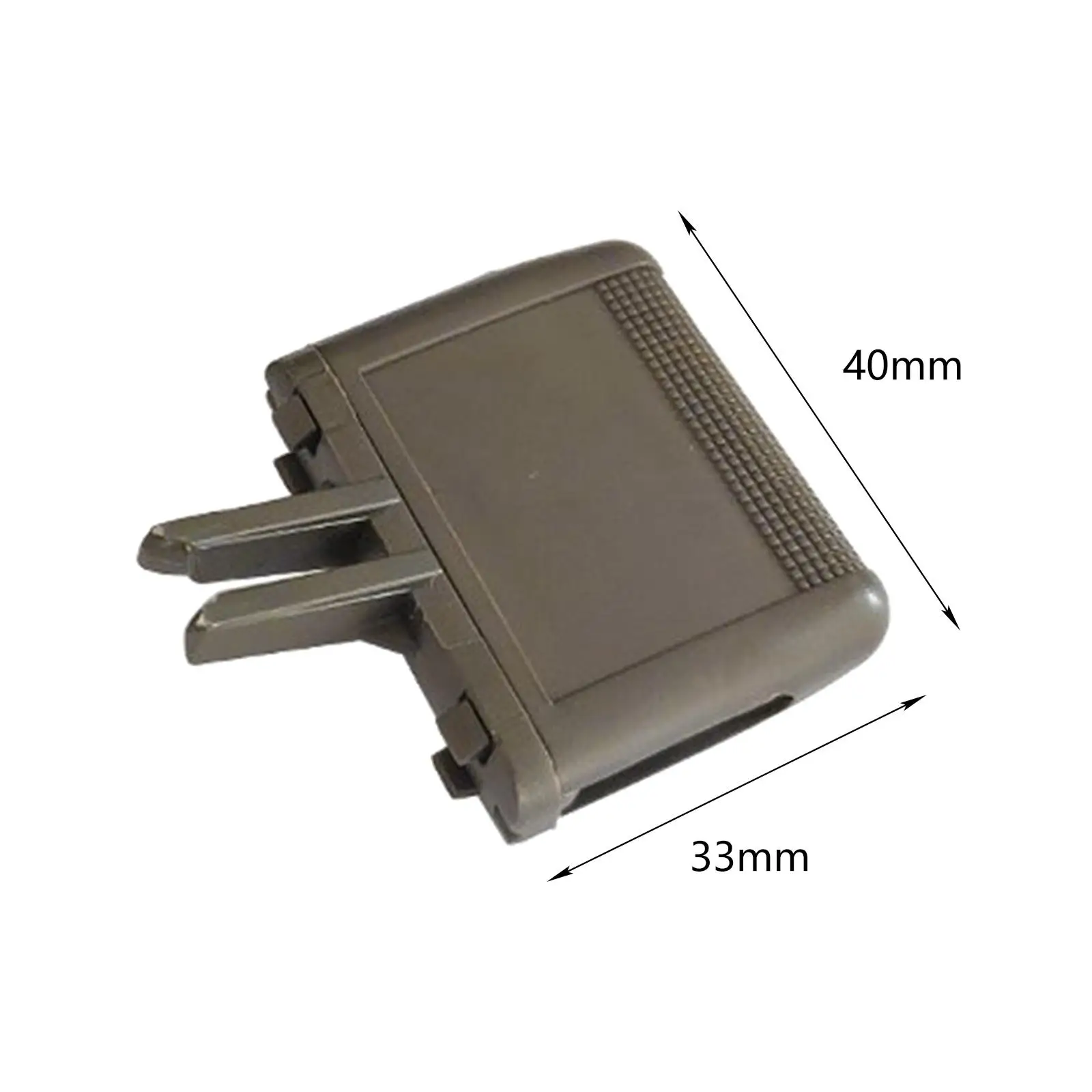 Tab ventilasi pendingin udara depan klip untuk Toyota Prado pemasangan cepat