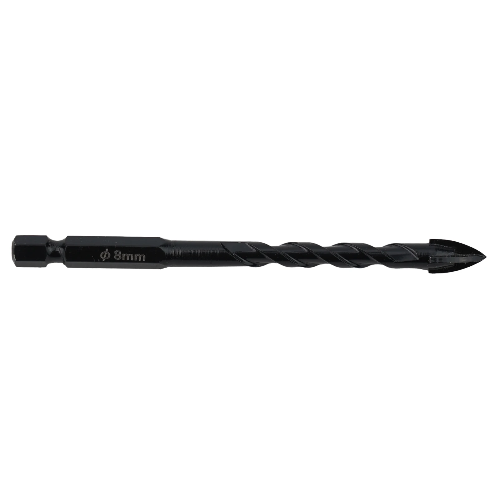 Kits Drill Bit Shank Spiral Triangle Cement Ceramic Components Cross Drill Equipment Four-Blade Groove Perforated