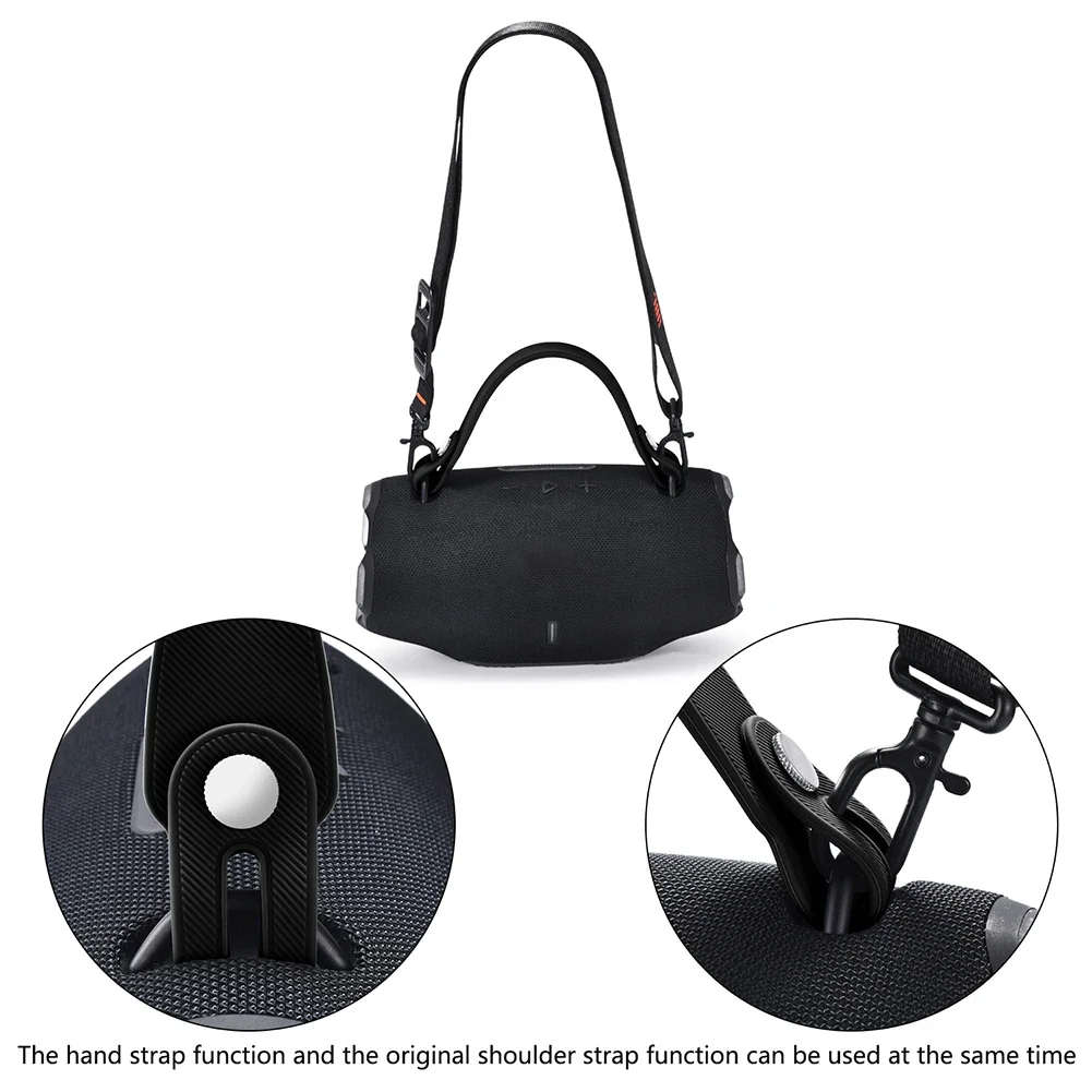 Siliconen verwijderbare luidsprekerhandgreepriem Antislip luidsprekerhandgreep Riemhandgreepband voor JBL Xtreme 2/Xtreme 3/Xtreme 4 BT-luidspreker